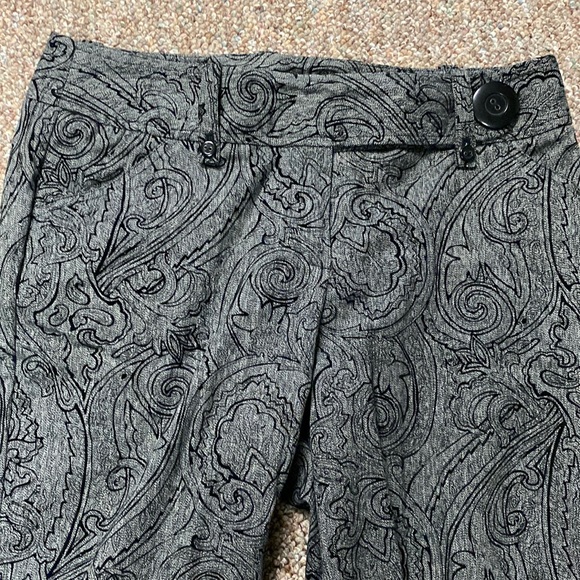 Bamboo Traders black straight legs pants-size 8 - Picture 3 of 8